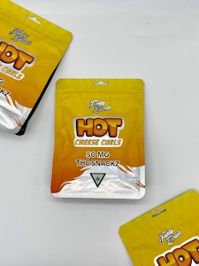 Funky Extracts - Hot Cheese Curls Snackz - 50mg THC