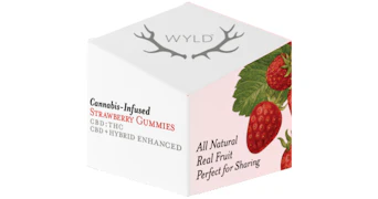 Wyld - Strawberry 20:1 CBD:THC Gummies - 210mg