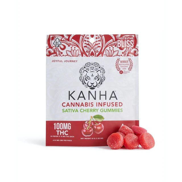 KANHA - Kanha Sativa Cherry 100mg Main Image