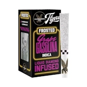 CLAYBOURNE Grape Gasolina 5-Pk (Frosted Flyers) (I) Infused Preroll Packs 2.5g