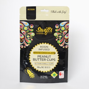 Swifts - Swifts | White Chocolate Peanut Butter Cups | Rosin Infused | 10pk | 100mg THC