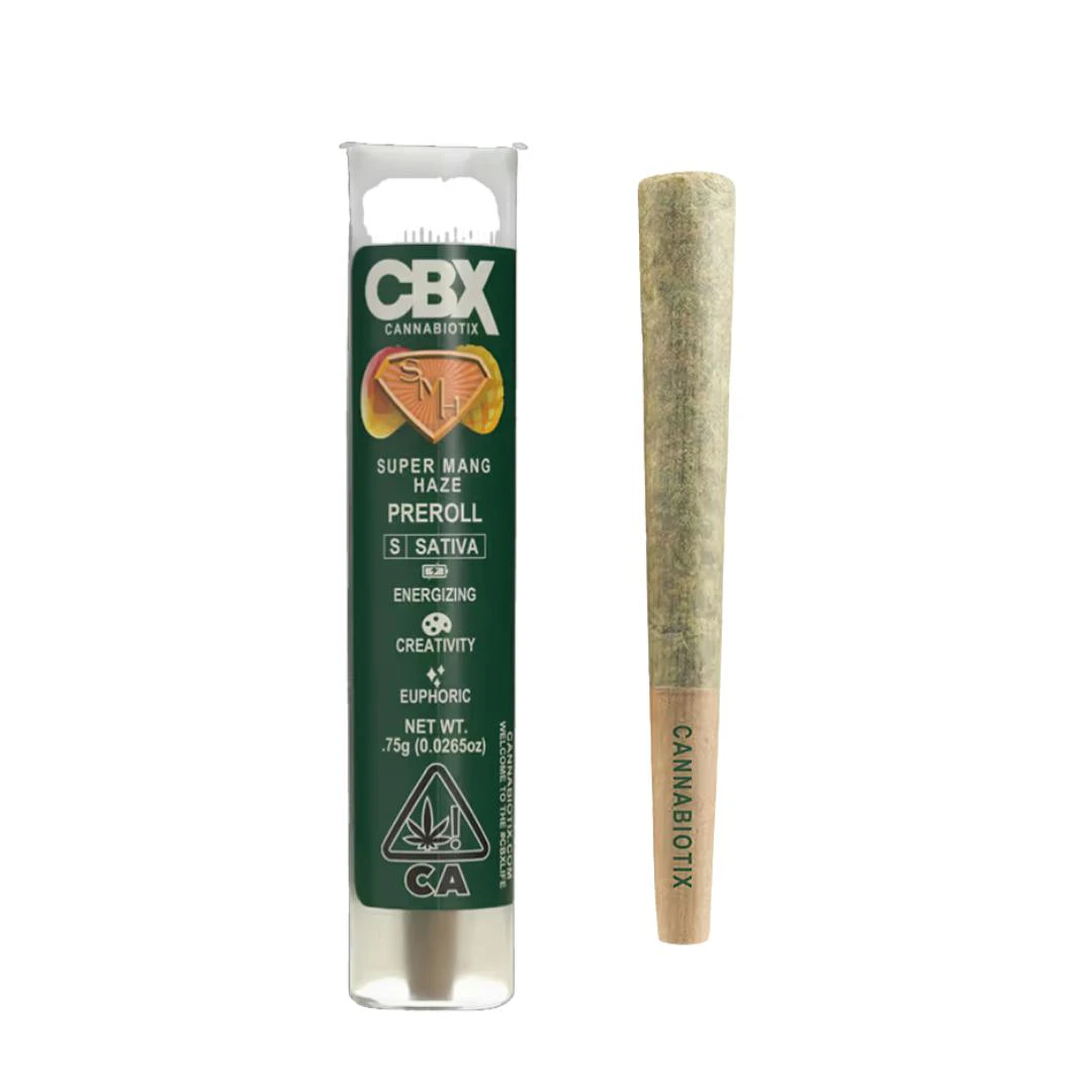 CBX: Cannabiotix - Super Mango Haze Preroll (.75g) Main Image