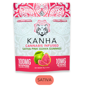KANHA - Kanha - Classic - Pink Guava - Gummies - 10pk - 100mg