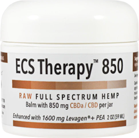 ECS THERAPEUTICS - -ECS Therapy 850- 850mg | Raw Full Spectrum Hemp (CBD Balm) | ECS Therapeutics