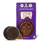WHOA / 2:1 THC/CBN Indica 2-Piece Solventless Rosin / Milk Chocolate Peanut Butter Cups