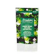 Smokiez | 10pk Fruit Chews | Sour Green Apple 1:1 THC:CBG | 100mg