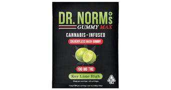 Dr. Norm's - Key Lime High Solventless Hash Max Gummy - 100mg