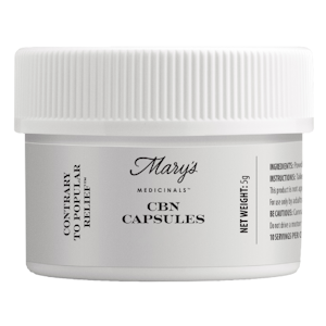 Mary's Medicinals  - CBN 50mg Capsules 5 Pack - Mary's Medicinals