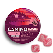 CAMINO - STRAWBERRY SUNSET SOURS 100MG - KIVA CONFECTIONS