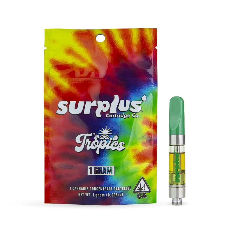 Surplus Cartridge Co. - Peaches and Dream - Tropics Cart. (1g) Main Image
