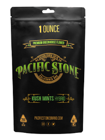 Pacific Stone - Pacific Stone Flower 28.0g Pouch Hybrid Kush Mints