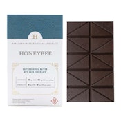 HONEYBEE SALTED BROWNIE BATTER DARK CHOCOLATE BAR 1:1