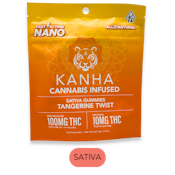 Kanha - NANO - Tangerine Twist - Gummies - 10pk - 100mg
