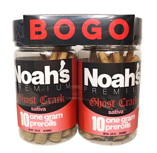 NOAH'S PREMIUM - Noah's Premium BOGO Ghost Crack Prerolls 2pk (S) 10g
