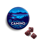 Kiva Camino | Gummies (20ct) | Midnight Blueberry 5:1 THC/CBN |100mg