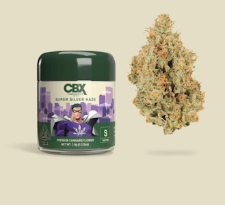 CBX - CBX - Super Silver Haze - 3.5g (1/8oz)