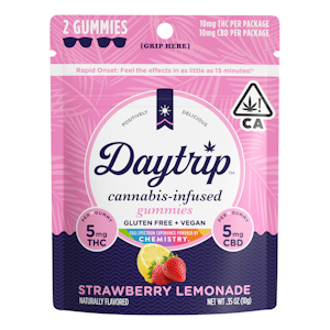 Strawberry Lemonade 1:1 Daytrip Gummies - Chemistry