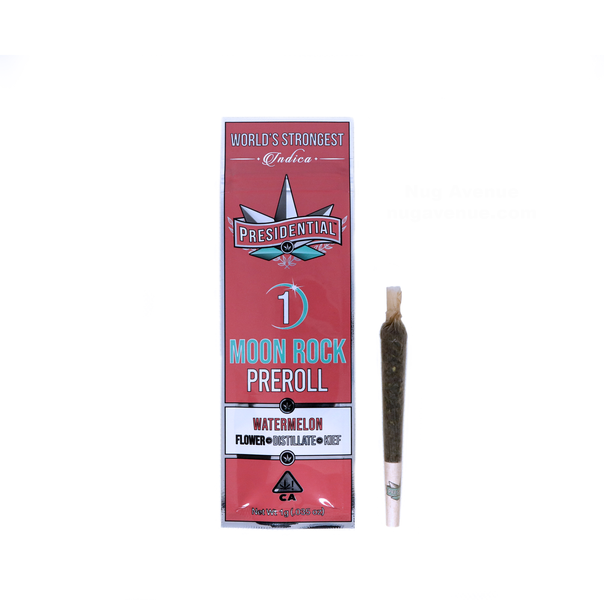 1g Watermelon Moon Rock Preroll Buy Cannabis Online Nug Ave Cannabis Delivery