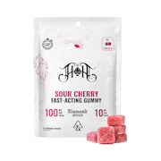 Heavy Hitters - 100mg - 10ct Fast Acting Gummies - Sour Cherry