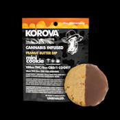 Korova - Peanut Butter Mini Dip Single Cookie 100mg