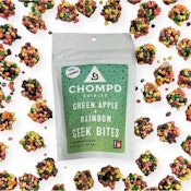 Chompd | Green Apple + Rainbow Geek Bites | 100mg