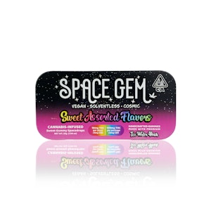 SPACE GEMS - SPACE GEM - Edible - Sweet Space Drops Gummies - 10-Pack - 100MG 