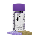 2.5g Purple Punch Infused 40's Pre-Roll Pack (.5g - 5 pack) - STIIIZY