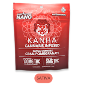 Kanha - NANO - Cran Pomegranate - Gummies - 20pk - 100mg