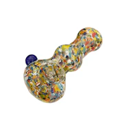 Colorful Dots Glass Pipe