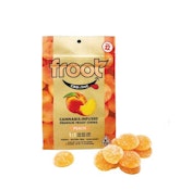 Froot Peach 1:1 Ratio CBD:THC 10/100mg Gummie Edibles