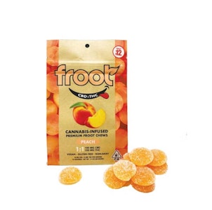 FROOT - Froot Peach 1:1 100mg Gummies
