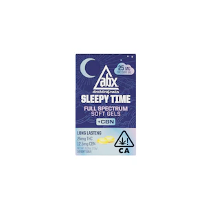 AbsoluteXtracts | Sleepy Time | Solventless + CBN | Soft Gels 25mg | 10pk | 250mg