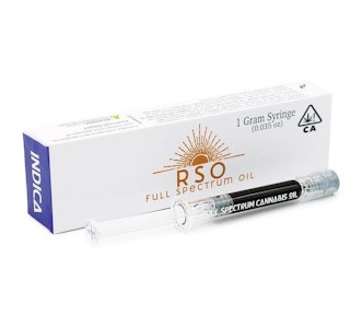 EMERALD BAY EXTRACTS - Biscotti - RSO Syringe - 1g (I) - Emerald Bay Wellness