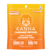 Kanha Nano Tangerine Twist Sativa Gummies