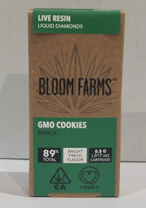 BLOOM FARMS - Bloom Farms GMO Cookies LR Cart .5g