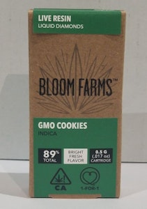 Bloom Farms GMO Cookies LR Cart .5g