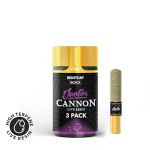 JEETER - Jeeter - Nightcap Infused Cannon 3pk 1.5g