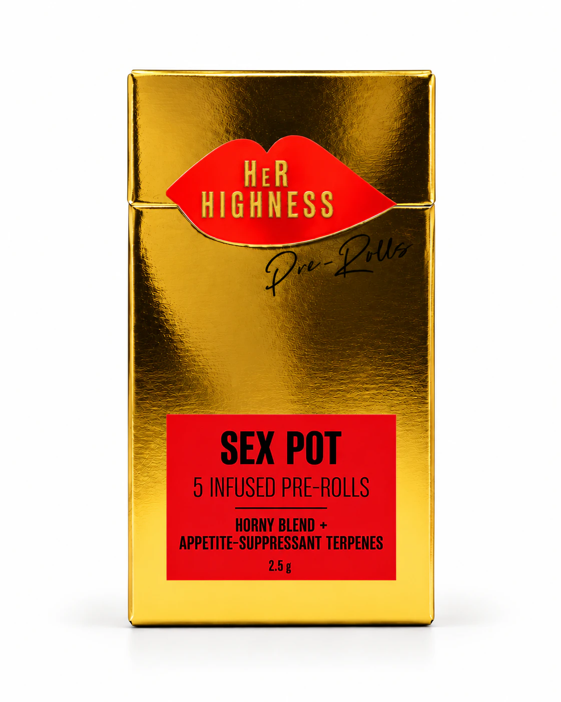 Her Highness - Her Highness | Sex Pot | Infused Preroll | 5 Pack | 2.5g Main Image
