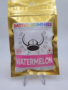 Watermelon - 100mg Sativa Gummies - Mighty Vikings