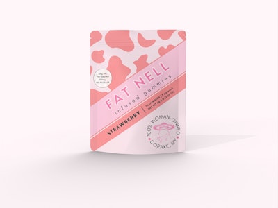 Fat Nell - Fat Nell - Infused Gummies - Strawberry - 100mg