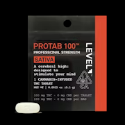 Level Single 100mg ProTab Sativa