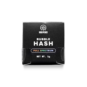HIGH PEAKS (NY) - High Peaks | Bubble Hash | Bees Knees | 1g