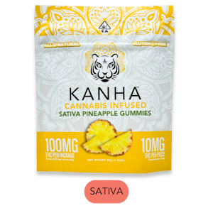 KANHA - Kanha - Classic - Pineapple - Gummies - 10pk - 100mg