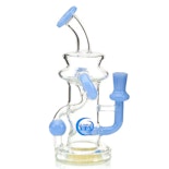 GLASS: SMALL ROUND RECYCLER BONG