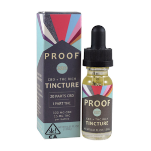 PROOF - 315mg 20:1 High CBD Tincture 15ml - Proof