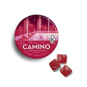 Kiva - Kiva Camino Gummies 100mg Wild Cherry $20