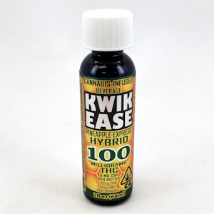 Kwik - Kwik - Pineapple Express 100mg Infused Shots - Hybrid - Kwik Ease