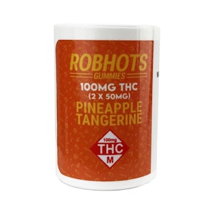 ROBHOT - ROBHOT - PINEAPPLE TANGERINE GUMMIES 2 PACK 100MG