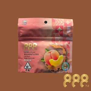 888 Cannabis - 888 Cannabis 100mg-Live Rosin Gummies-Peach