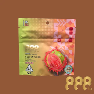 888 Cannabis - 888 Cannabis 100mg- Live Rosin Gummies- Guava